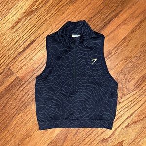 Adapt Animal Seamless Crop 1/2 Zip
